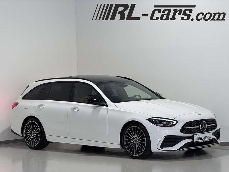 Weiß Gebraucht 2022 Mercedes C220 AMG Kombi | € 39.990 (Fairer Preis) - Bild 1/4