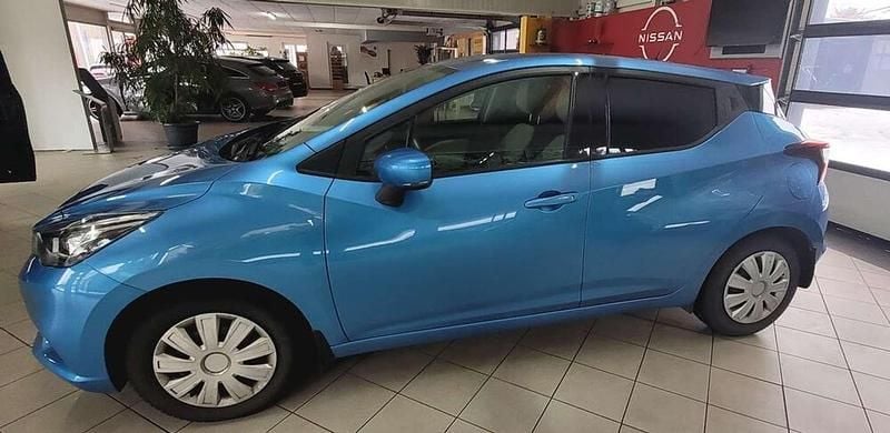 Gebraucht Nissan Micra Acenta 71 PS (52 kW) 2018 Blau Kleinwagen