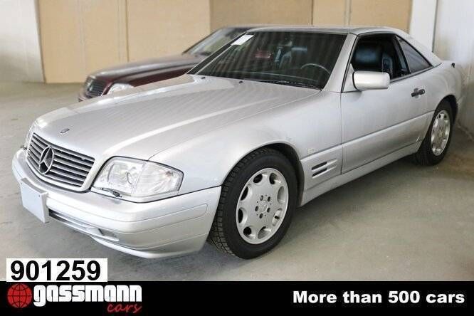 Silber Gebraucht 1997 Mercedes SL320 Cabrio | € 23.681 - Bild 1/4