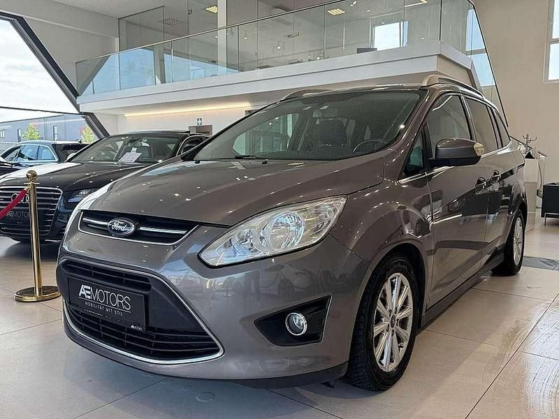 Grau Gebraucht 2012 Ford Grand C-Max Titanium Van / Kleinbus | € 5.880 - Bild 1/4