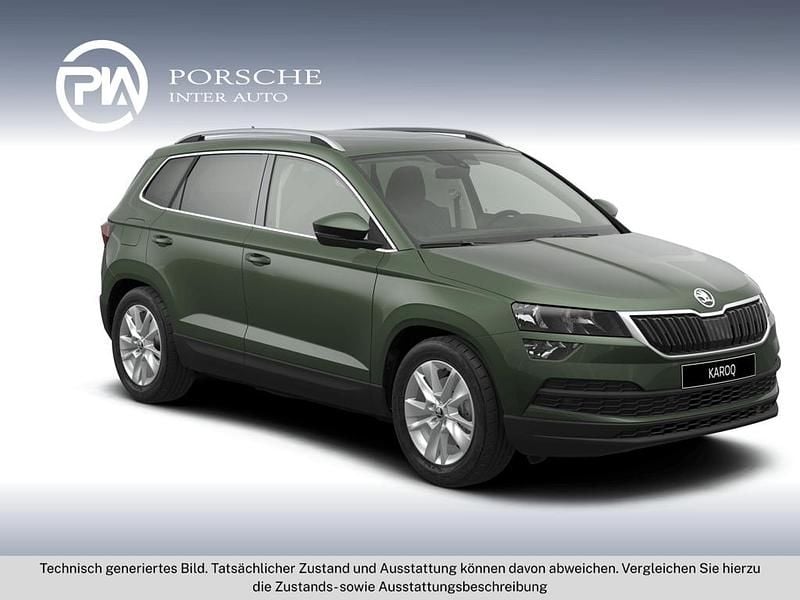 Gebraucht Skoda Karoq Ambition 116 PS (85 kW) 2017 Grün SUV