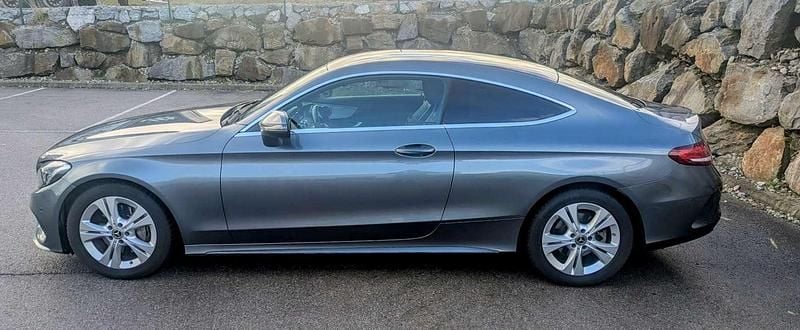 Gebraucht Mercedes C180 AMG line 156 PS (114 kW) 2017 Grau Coupé