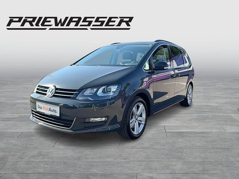 Mittelgrau normal Gebraucht 2016 VW Sharan Business Van / Kleinbus | € 14.950 (Superpreis) - Bild 1/4