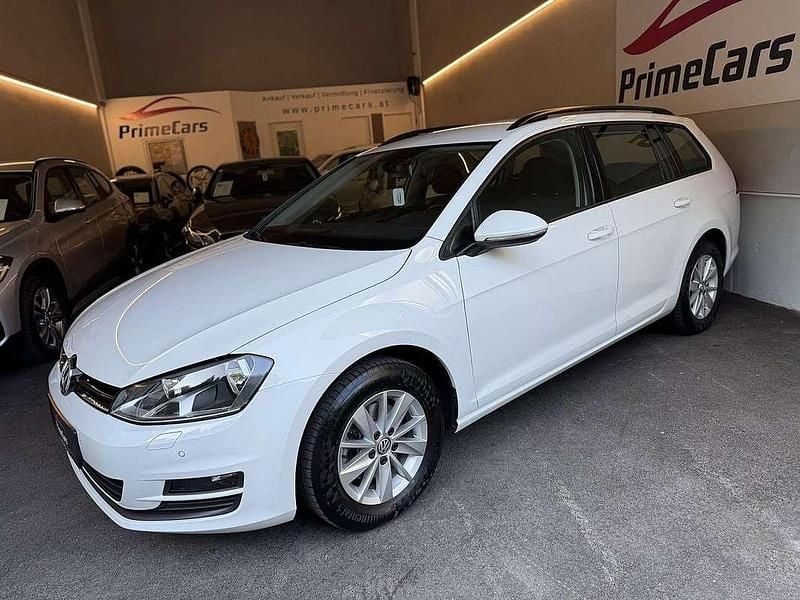 Gebraucht VW Golf VII 105 PS (77 kW) 2014 Weiß Kombi