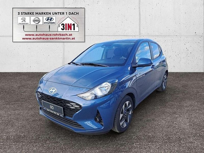 Gebraucht Hyundai i10 GO! 79 PS (58 kW) 2024 Blau Kleinwagen