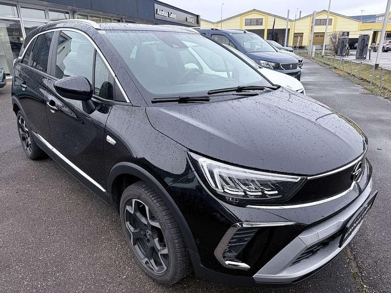 Gebraucht Opel Crossland X Ultimate 110 PS (80 kW) 2021 Schwarz SUV