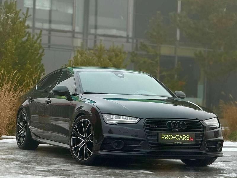 Schwarz Gebraucht 2015 Audi A7 Sportback S-Line Kleinwagen | € 26.990 (Guter Preis) - Bild 1/4