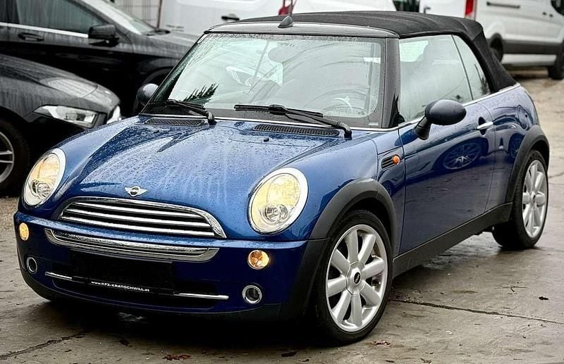 Blau Gebraucht 2007 Mini One Cabriolet Cabrio | € 7.990 - Bild 1/4