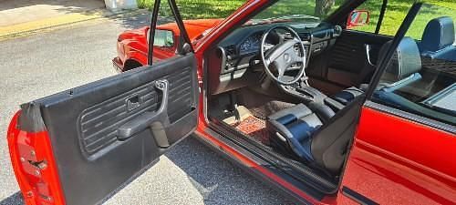 Gebraucht BMW 325 170 PS (125 kW) 1990 Rot Cabrio