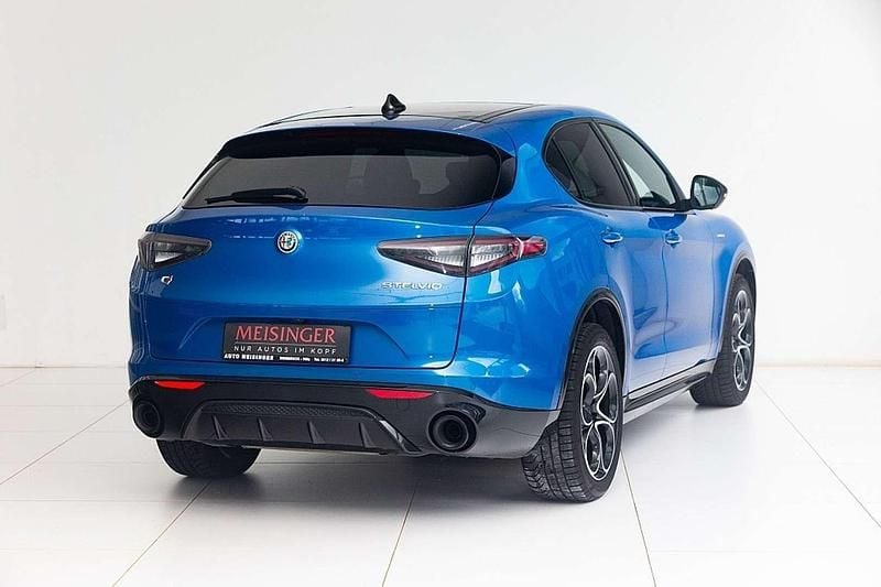 Gebraucht Alfa Romeo Stelvio Sprint 280 PS (205 kW) 2024 Blau SUV