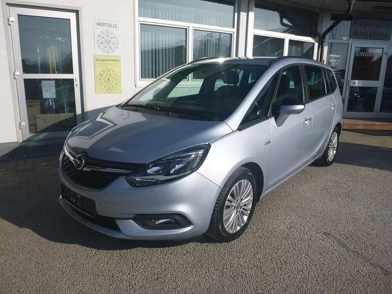Blau Gebraucht 2016 Opel Zafira Edition Van / Kleinbus | € 10.900 (Superpreis) - Bild 1/4