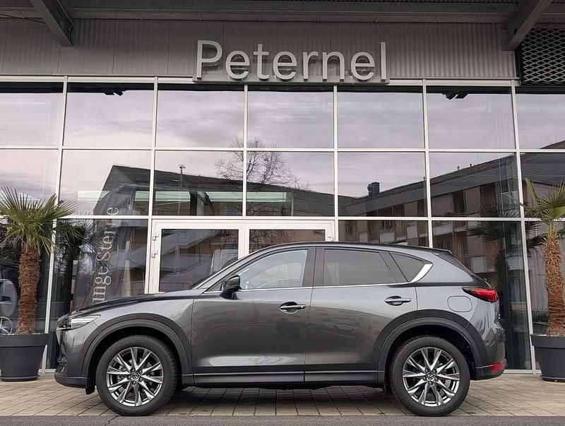 Gebraucht Mazda CX-5 Takumi-Line 184 PS (135 kW) 2021 Grau SUV