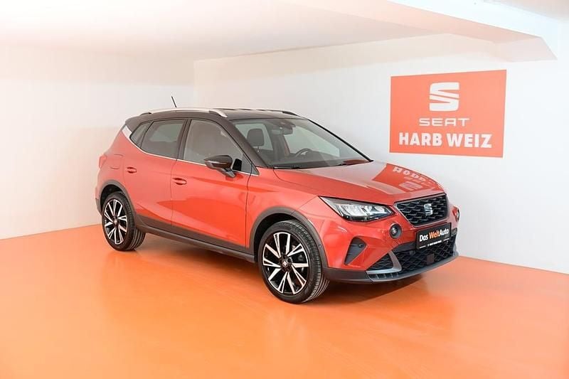 Gebraucht Seat Arona FR 95 PS (69 kW) 2021 Mittelrot  metallic SUV