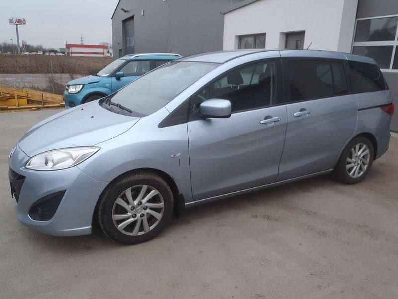 Gebraucht Mazda 5 116 PS (85 kW) 2011 Blau Van / Kleinbus
