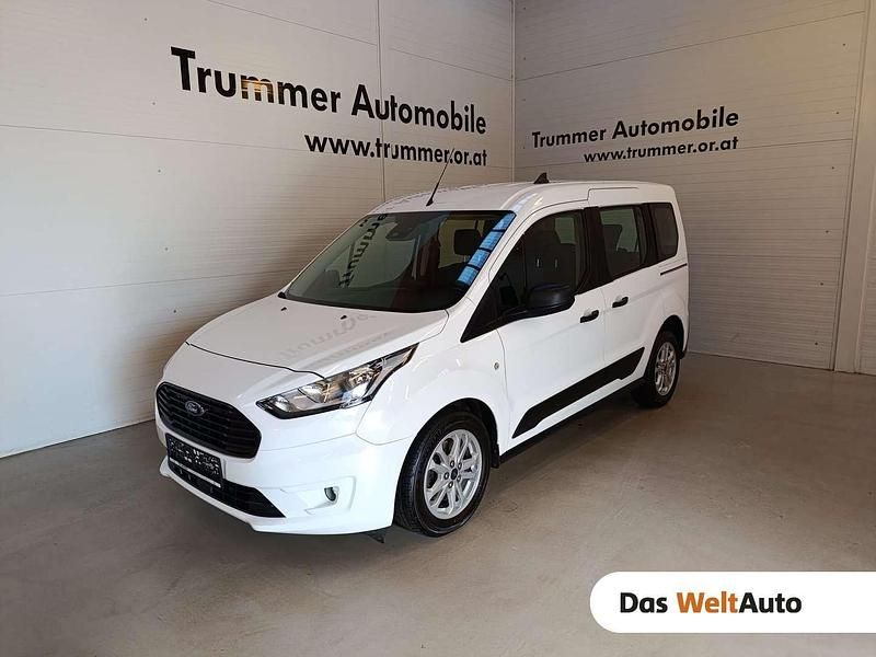 Weiss normal Gebraucht 2022 Ford Tourneo Trend Kombi | € 13.980 - Bild 1/4