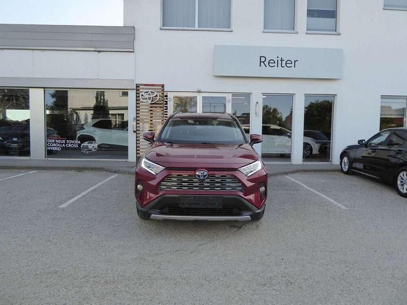 Gebraucht Toyota RAV4 Hybrid 218 PS (160 kW) 2021 Rot SUV