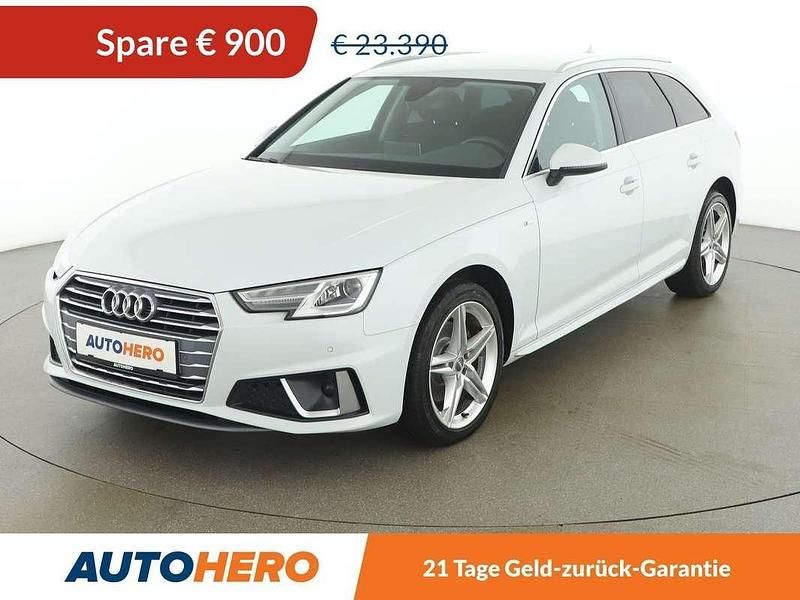 Weiß Gebraucht 2019 Audi A4 Sport Kombi | € 22.490 (Fairer Preis) - Bild 1/3