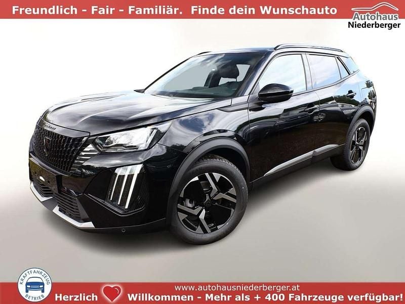 Neu Peugeot 2008 Allure 145 PS (106 kW) 2025 Schwarz SUV