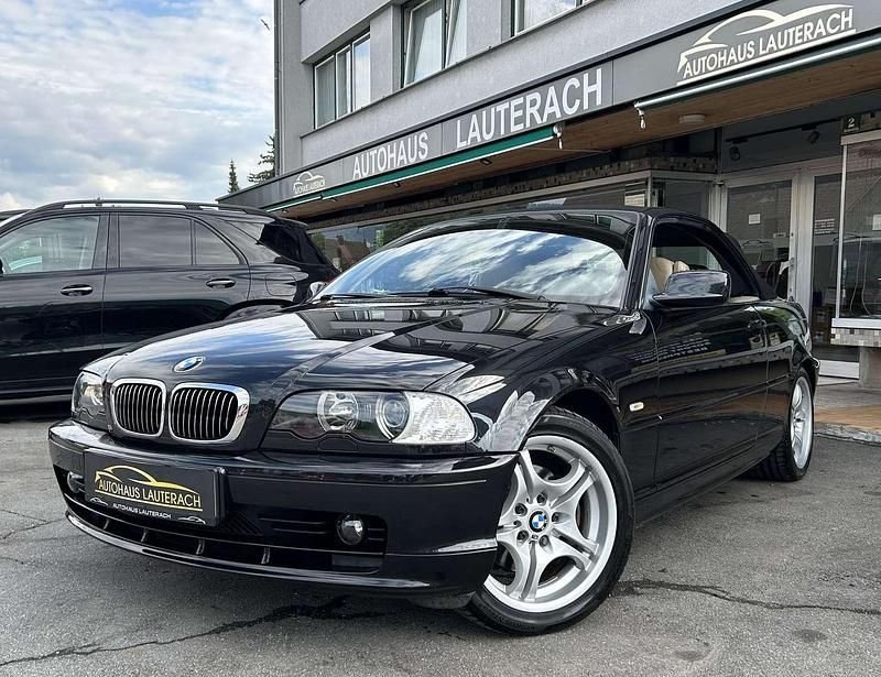 Schwarz Gebraucht 2000 BMW 323 Cabriolet Cabrio | € 18.990 - Bild 1/4