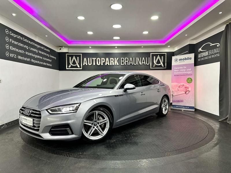 Grau Gebraucht 2017 Audi A5 Sportback S-Line Kleinwagen | € 22.999 (Fairer Preis) - Bild 1/4
