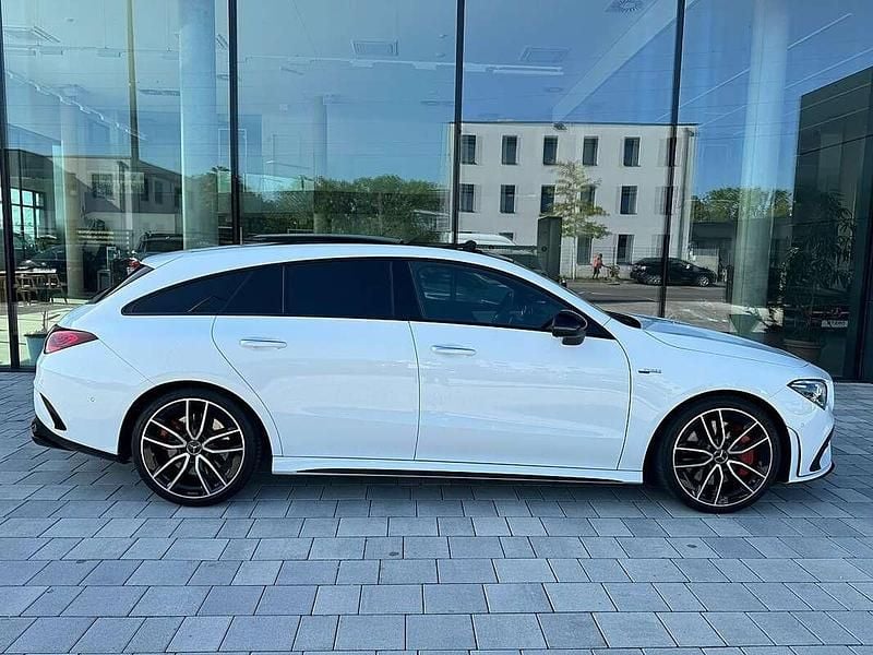 Gebraucht Mercedes CLA35 AMG Shooting Brake AMG 306 PS (225 kW) 2019 Weiß Kombi