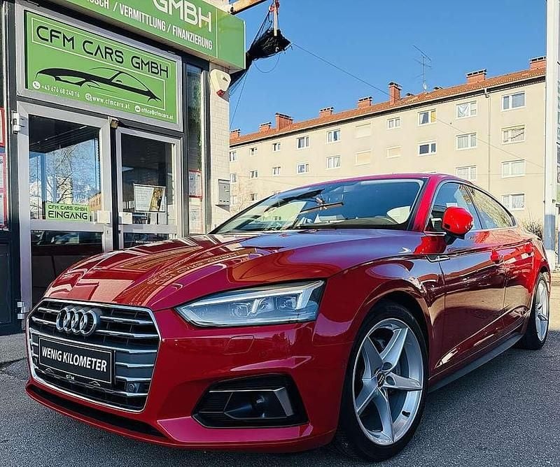 Gebraucht Audi A5 Sportback Sport 190 PS (139 kW) 2018 Rot Kleinwagen