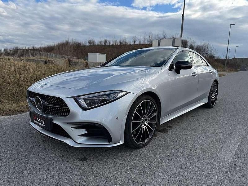 Silber Gebraucht 2018 Mercedes CLS400 AMG line Coupé | € 36.900 - Bild 1/4