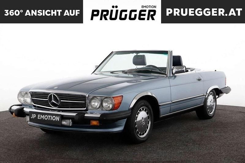 Blau Gebraucht 1986 Mercedes 560 Cabrio | € 32.990 - Bild 1/4