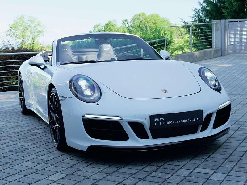 Weiß Gebraucht 2017 Porsche 911 Carrera 4 Cabriolet Cabrio | € 138.991 - Bild 1/4