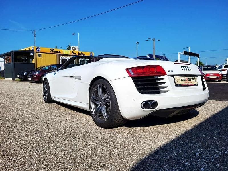 Gebraucht Audi R8 Spyder 430 PS (316 kW) 2011 Weiß Cabrio