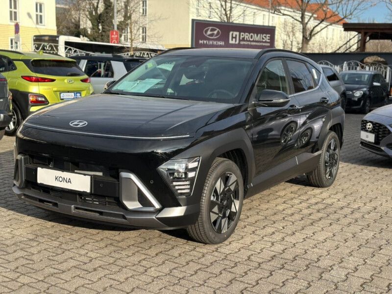 Neu Hyundai Kona GO! 100 PS (73 kW) 2025 Abyss black SUV