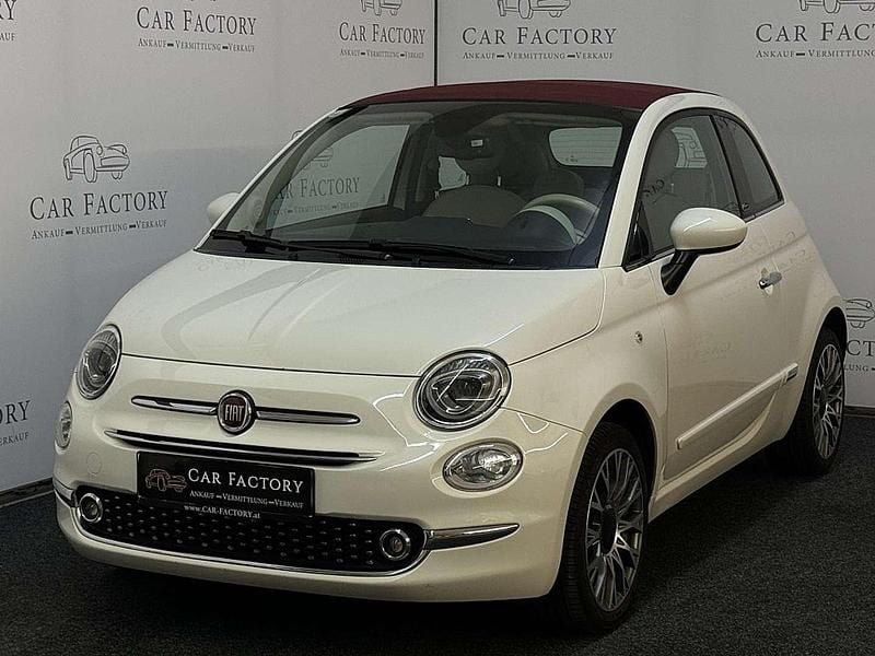 Weiß Gebraucht 2016 Fiat 500C Lounge Cabrio | € 8.990 (Fairer Preis) - Bild 1/4