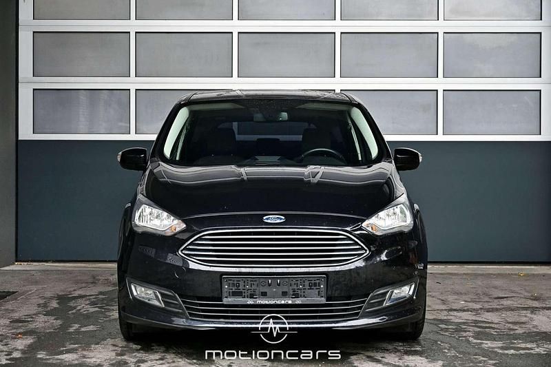 Gebraucht Ford C-MAX Titanium 125 PS (91 kW) 2015 Schwarz Van / Kleinbus
