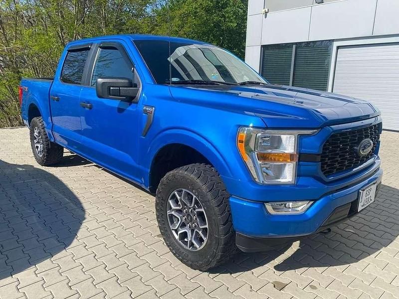 Blau Gebraucht 2021 Ford F-150 Abholung | € 34.900 - Bild 1/4