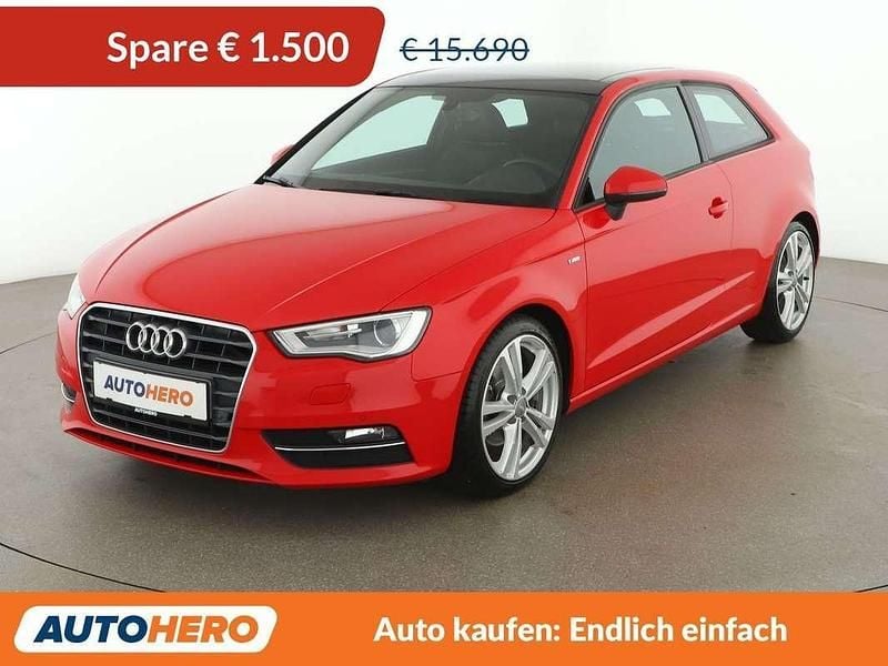 Rot Gebraucht 2014 Audi A3 S-Line Kleinwagen | € 14.190 (Fairer Preis) - Bild 1/3