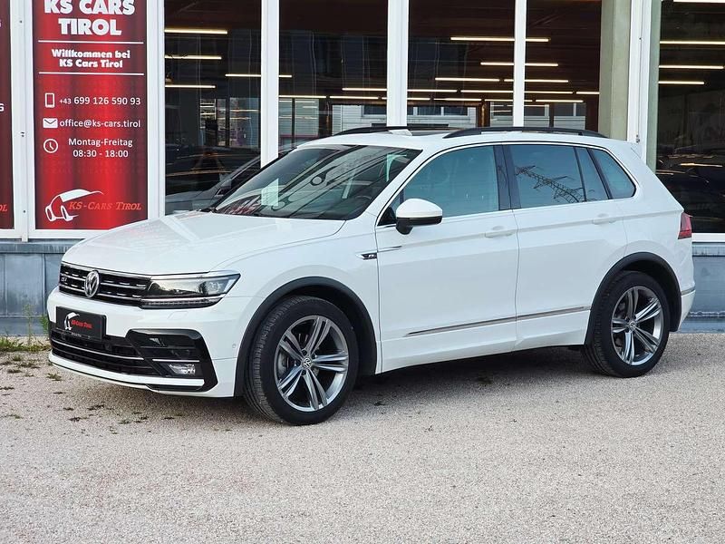 Weiß Gebraucht 2019 VW Tiguan R-line SUV | € 22.450 (Fairer Preis) - Bild 1/4