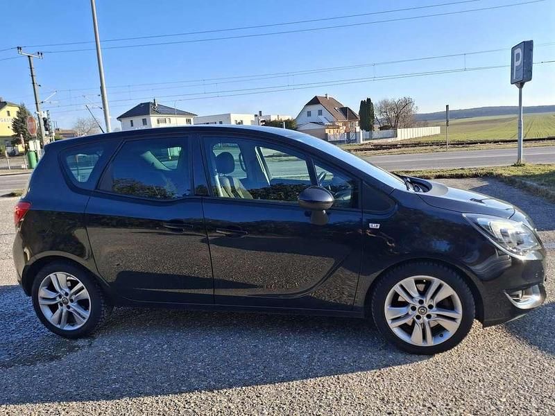 Gebraucht Opel Meriva Edition 136 PS (100 kW) 2017 Schwarz Van / Kleinbus