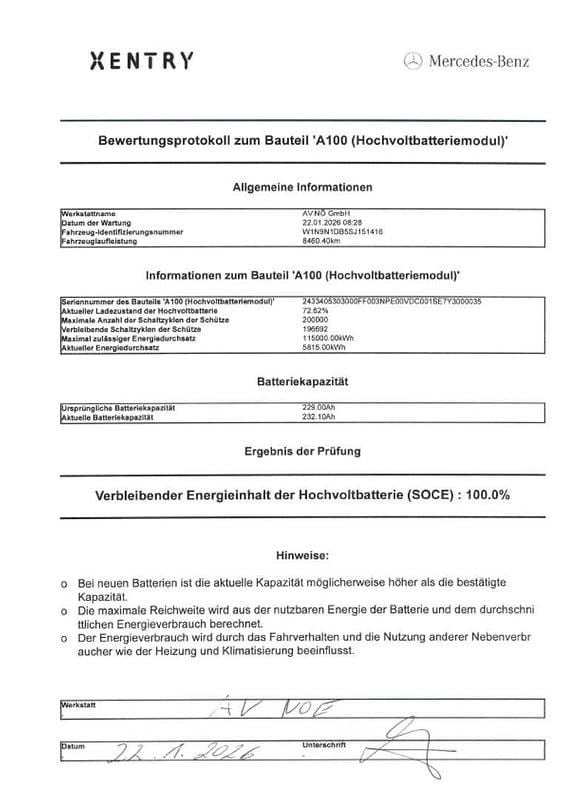 Gebraucht Mercedes EQA350 AMG line 214 kW (292 PS) 2024 Schwarz SUV