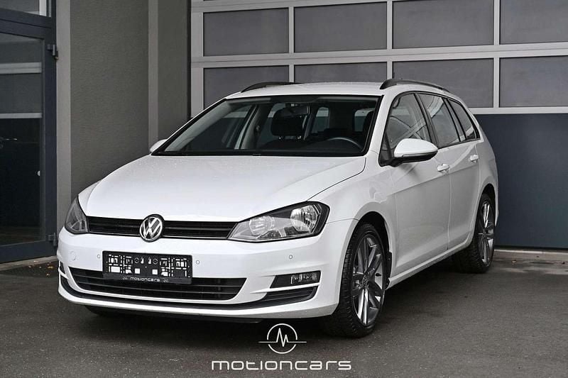 Gebraucht VW Golf VII Trendline 105 PS (77 kW) 2014 Weiß Kombi