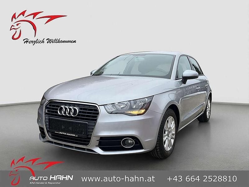 Silber Gebraucht 2014 Audi A1 Sportback Design Kleinwagen | € 9.750 (Fairer Preis) - Bild 1/4