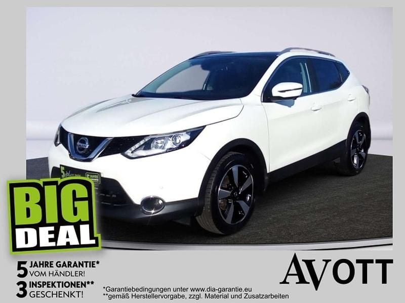 Weiß Gebraucht 2016 Nissan Qashqai N-Connecta SUV | € 13.990 (Fairer Preis) - Bild 1/4