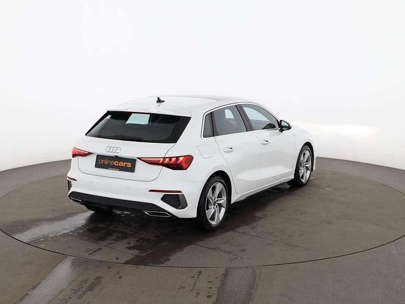 Gebraucht Audi A3 S-Line 150 PS (110 kW) 2023 Weiß Limousine