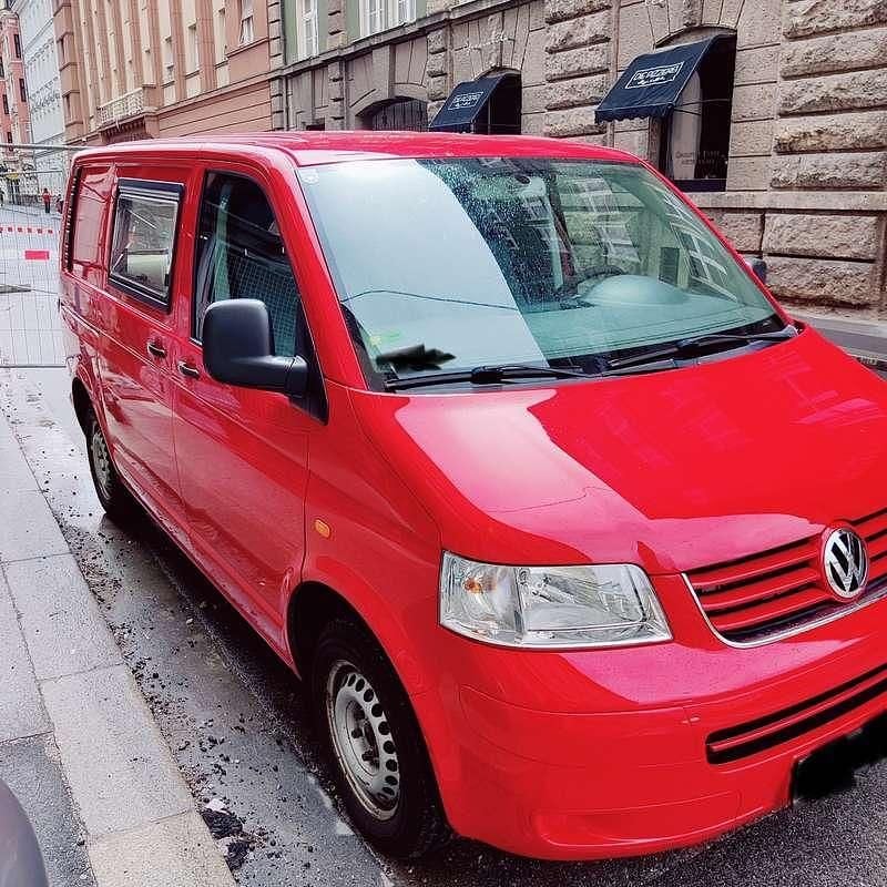 Rot Gebraucht 2007 VW T5 Van | € 10.500 (Fairer Preis) - Bild 1/4