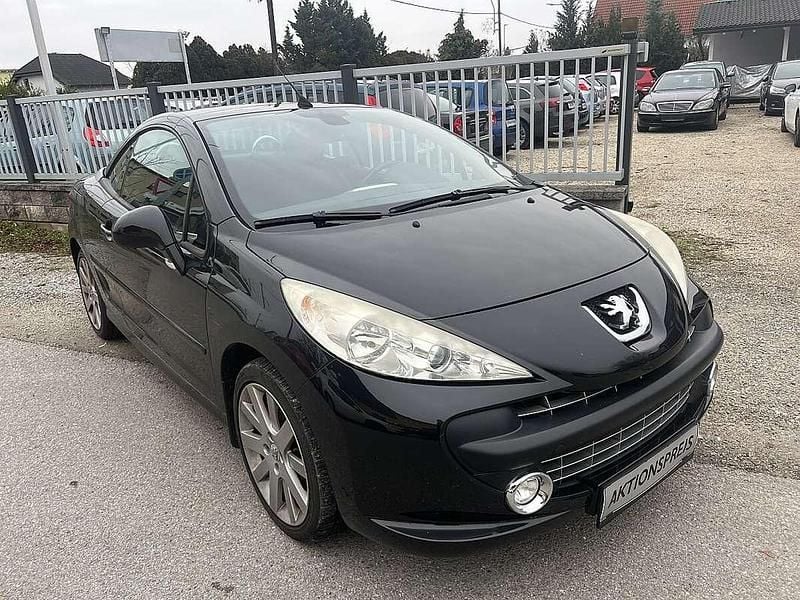 Gebraucht Peugeot 207 CC Active 120 PS (88 kW) 2010 Schwarz Cabrio