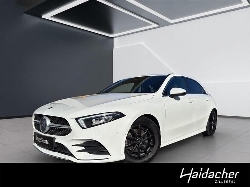 Gebraucht Mercedes A200 AMG line 150 PS (110 kW) 2021 Weiß Limousine