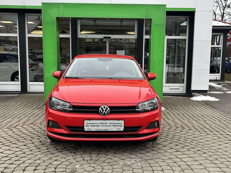 Gebraucht VW Polo Trendline 80 PS (58 kW) 2021 Rot Kleinwagen