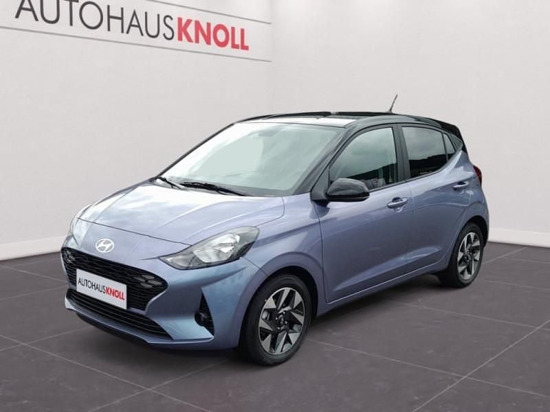 Neu Hyundai i10 GO! 63 PS (46 kW) 2025 Meta blue pearl / sc Kleinwagen