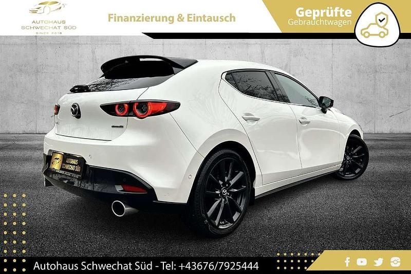 Gebraucht Mazda 3 179 PS (131 kW) 2019 Weiß Limousine