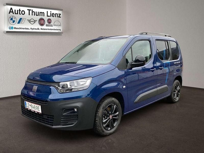 Gebraucht Fiat e-Doblò 55 kW (76 PS) 2022 Blau Van / Kleinbus