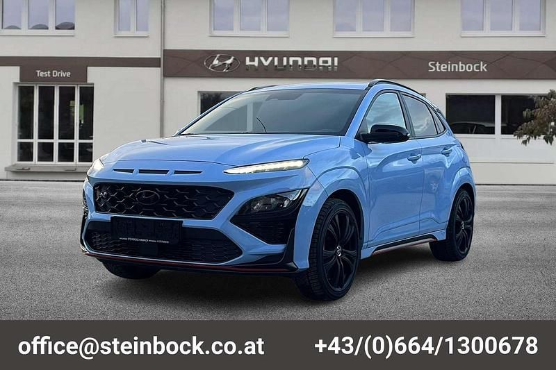 Blau Gebraucht 2022 Hyundai Kona SUV | € 38.000 - Bild 1/4